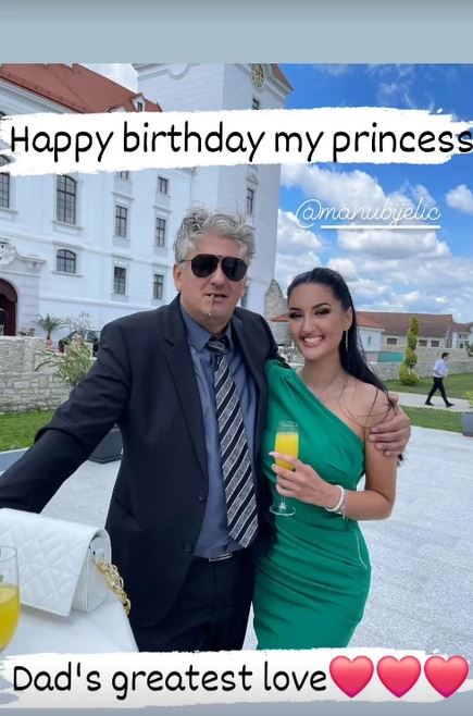 Toni Bijelić čestitao kćerki rođendan