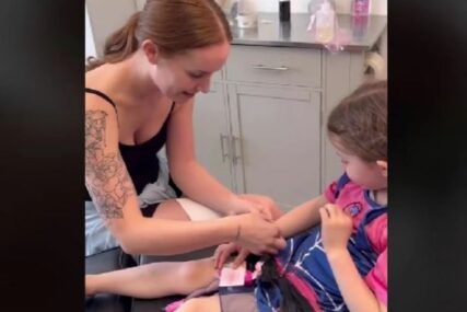 (VIDEO) "Odlično je podnijela cijeli bolni proces" Roditelji poklonili kćerki za 5. ROĐENDAN PRAVU TETOVAŽU, izazvali lavinu komentara