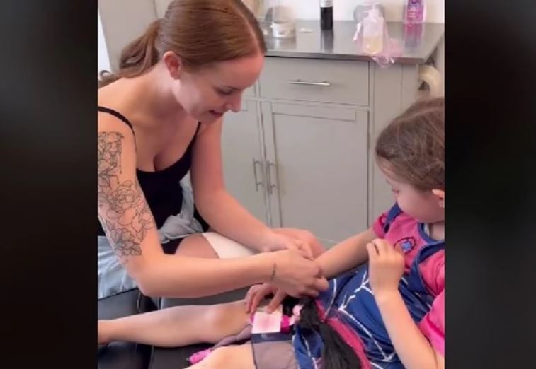 Djevojčica dobila prvu tetovažu za 5. rođendan
