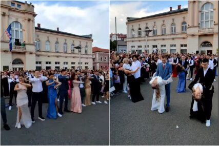 maturski ples đaka tehničke škole iz Bijeljine