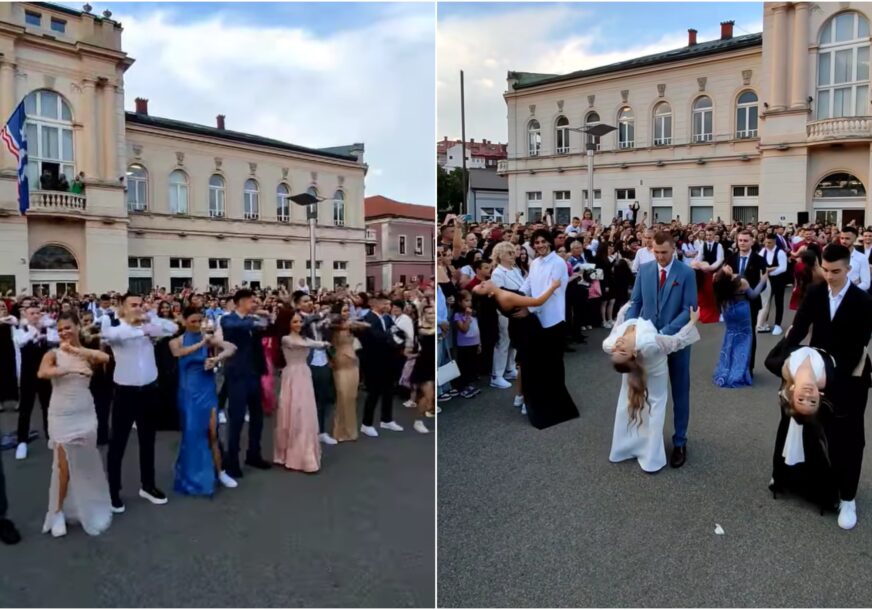 maturski ples đaka tehničke škole iz Bijeljine