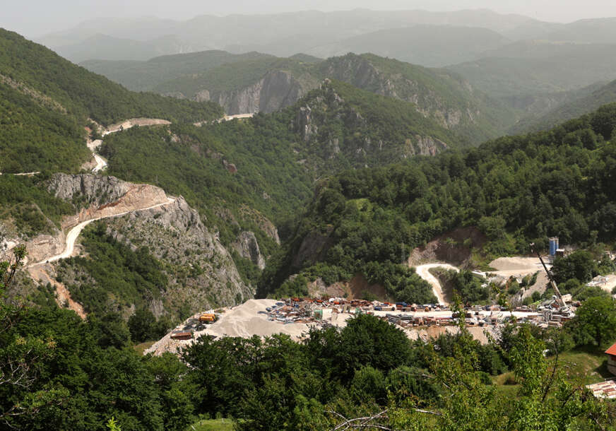 radovi na hidroelektrani u Ulogu 