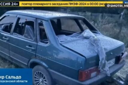 (FOTO) "POGODILI SU PRODAVNICU PUNU KUPACA" Ruski guverner se oglasio, desetine mrtvih i ranjenih u ukrajinskom napadu na selo kod Hersona
