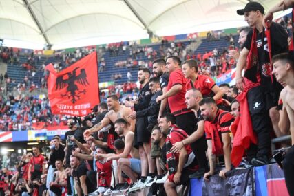 navijači Albanije na Euru