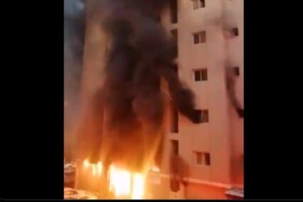 zapalila se zgrada u Kuvajtu