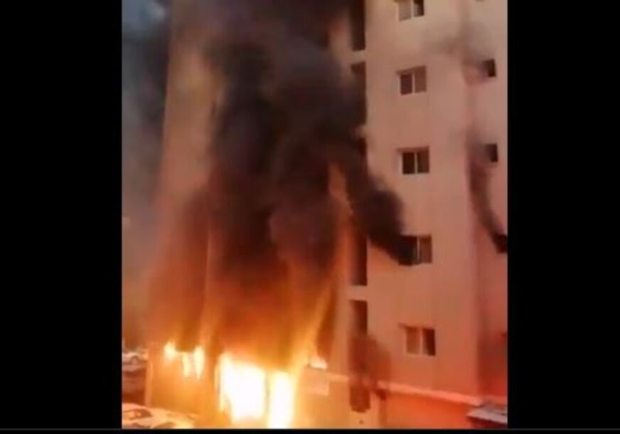 zapalila se zgrada u Kuvajtu
