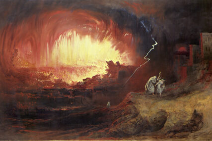 Sodoma i Gomora, slika Džona Martina