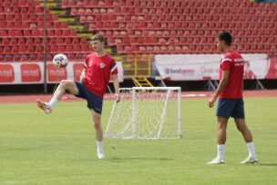 prvi trening FK Borac