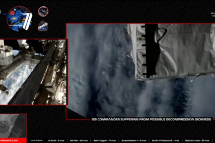 (VIDEO) NASA PORIČE DA JE BILA VANREDNA SITUACIJA Procurio "uznemirujući" snimak sa Međunarodne svemirske stanice