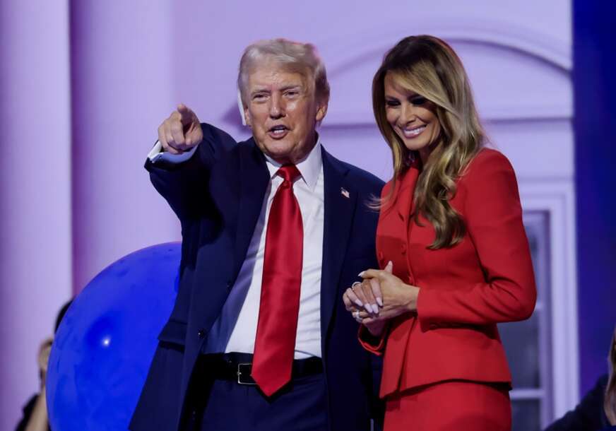 Donald Tramp i Melanija Tramp