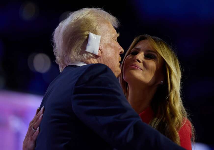 Donald Tramp i Melanija Tramp