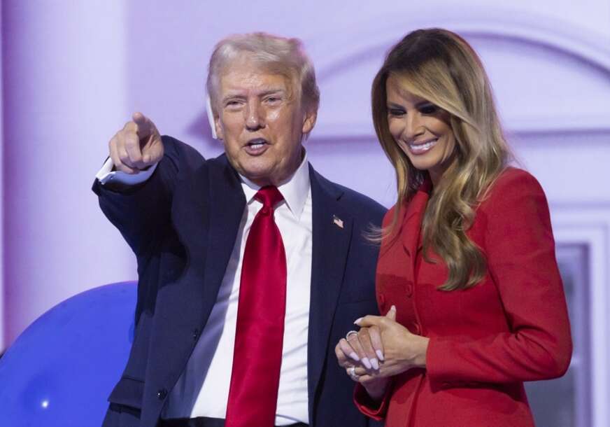 Donald Tramp i Melanija Tramp