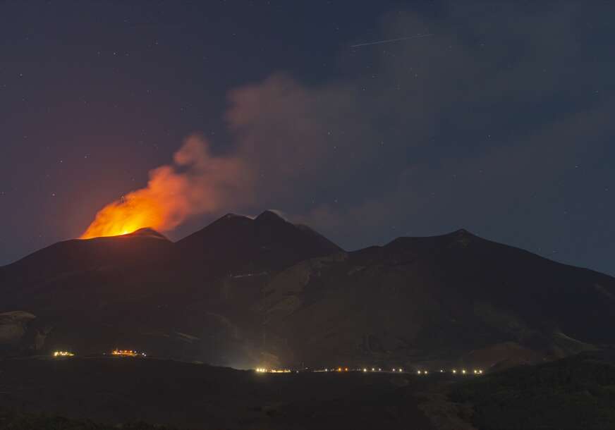 erupcija vulkana etna na siciliji