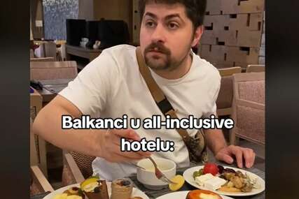 Nikola pokazao kako se ponašaju Balklanci u ol inkluziv hotelu