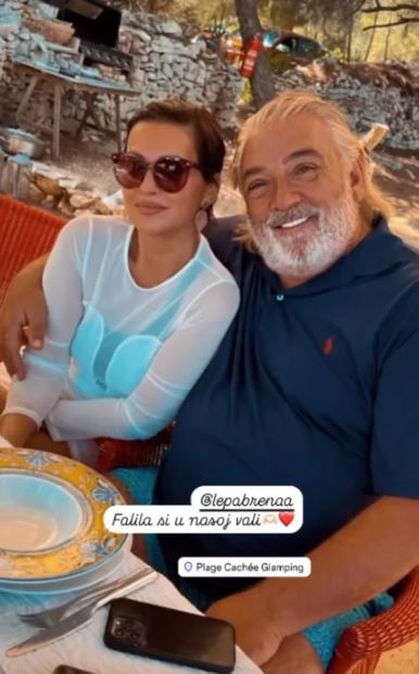 Boba Živojinović i Nina Badrić