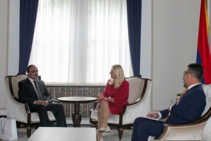 O AKTUELNIM TEMAMA Cvijanovićeva primila u posjetu novog ambasadora Pakistana u BiH