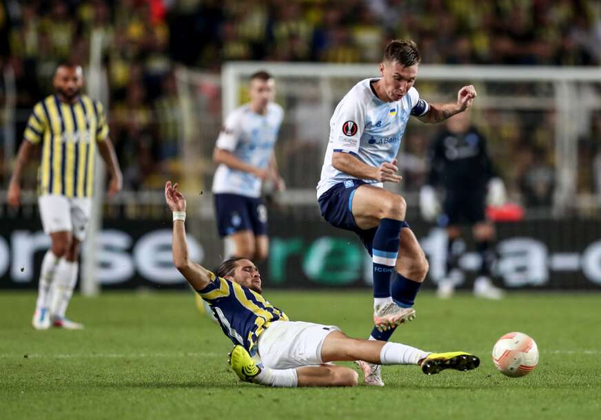 detalj sa utakmice Dinamo Kijev - Fenerbahče