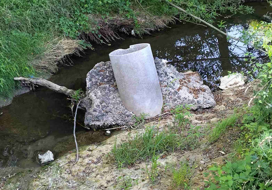 otpad u rijeci Dragočajki