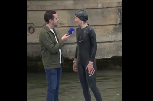 Francuska ministarka zaplivala u rijeci