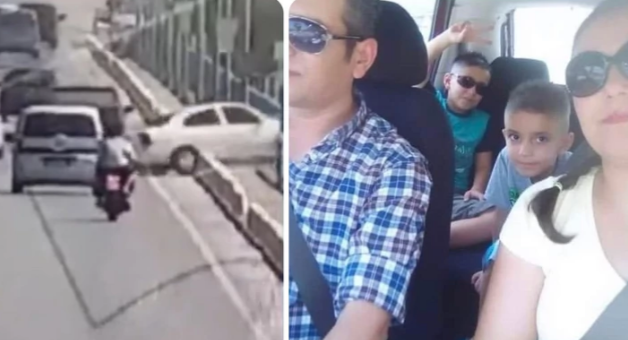 Porodica poginula kad je automobil pao sa mosta