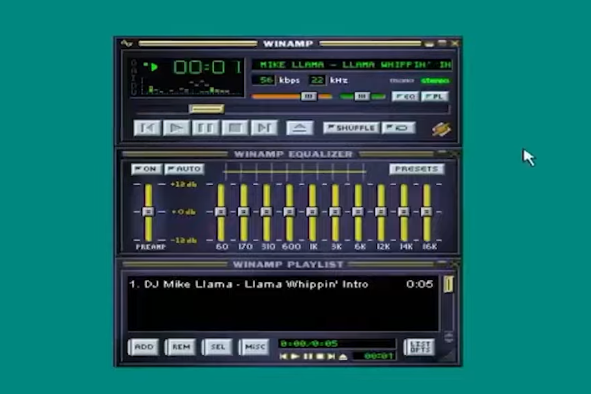 Popu Rani Popularni muzički program Winamp se vratio