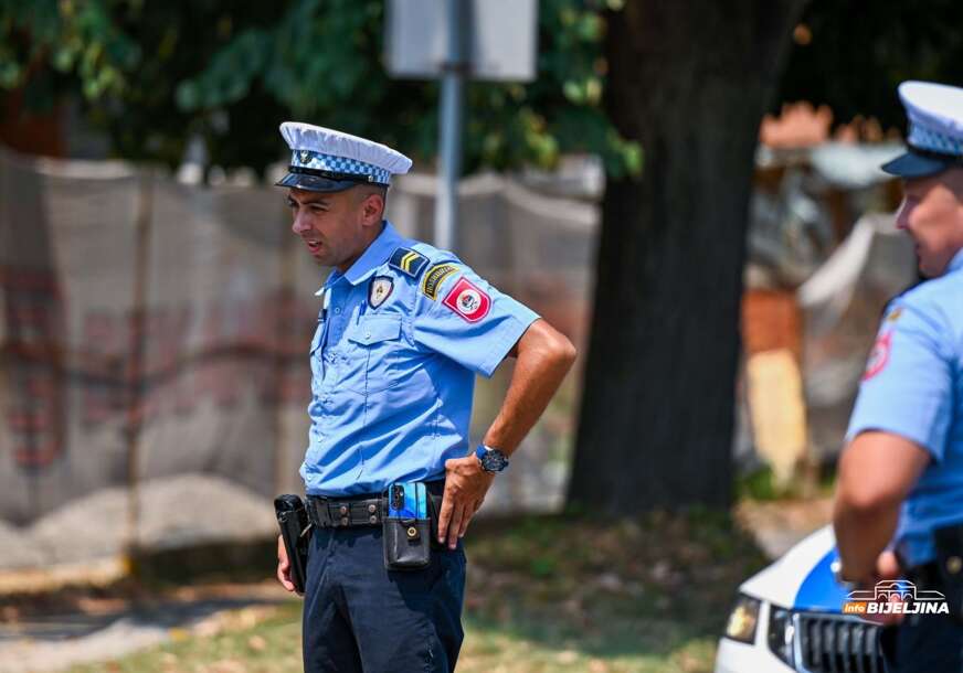 Bijeljina policija blokirana Račanska ulica