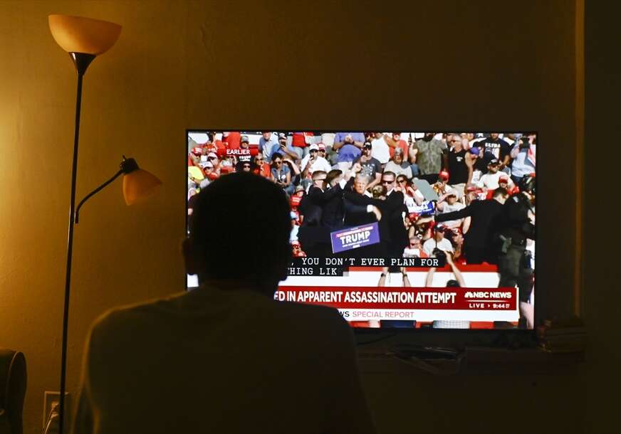 Pokušaj atentata na Trampa na tv