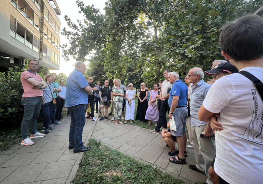 protest građana na kupusištu zbog regulacionoh plana