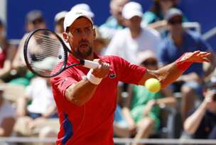 Novak Đoković tokom meča