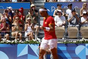 rafael nadal tokom meča