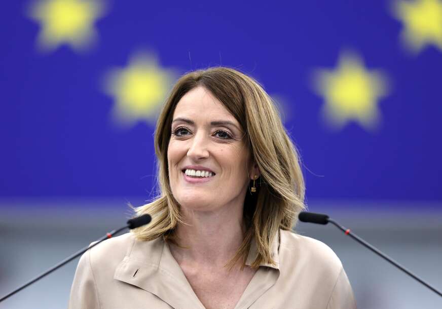 Za nju glasalo 562 poslanika: Roberta Mecola ponovo IZABRANA ZA PREDSJEDNICU Evropskog parlamenta