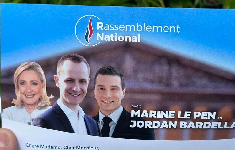 Stefan Milošević u stranci Marin le Pen