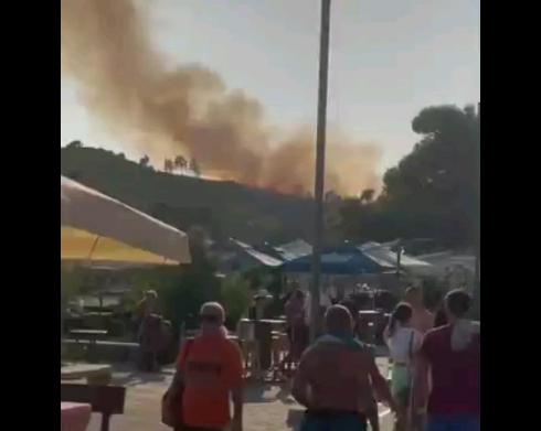 Požar u Sutomoru