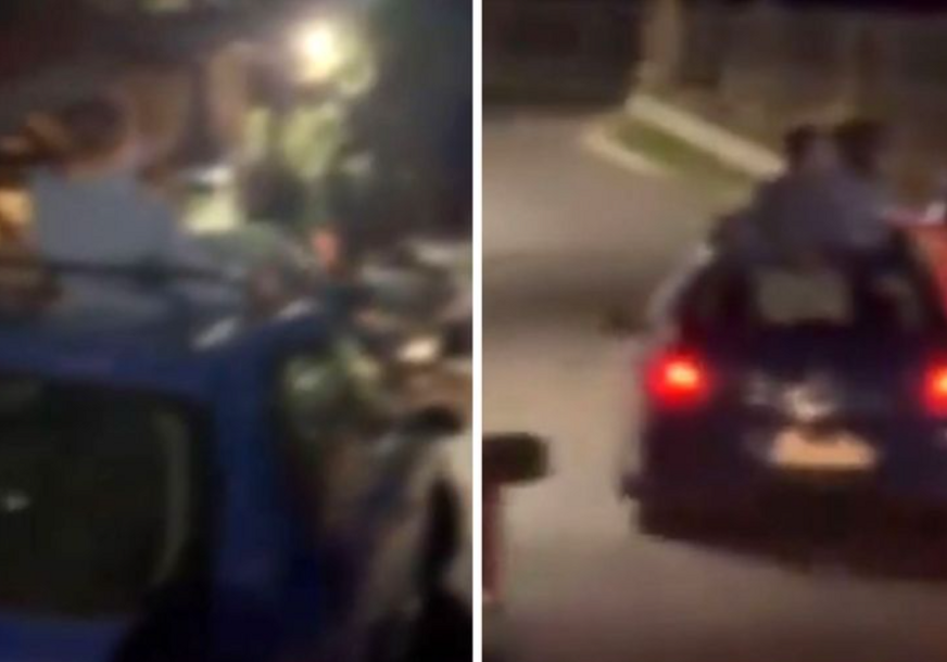(VIDEO) Ovo je snimak nastao pred JEZIVU TRAGEDIJU: Stradao mladić (17) dok se vozio na krovu, vozač NAGLO ZAKOČIO