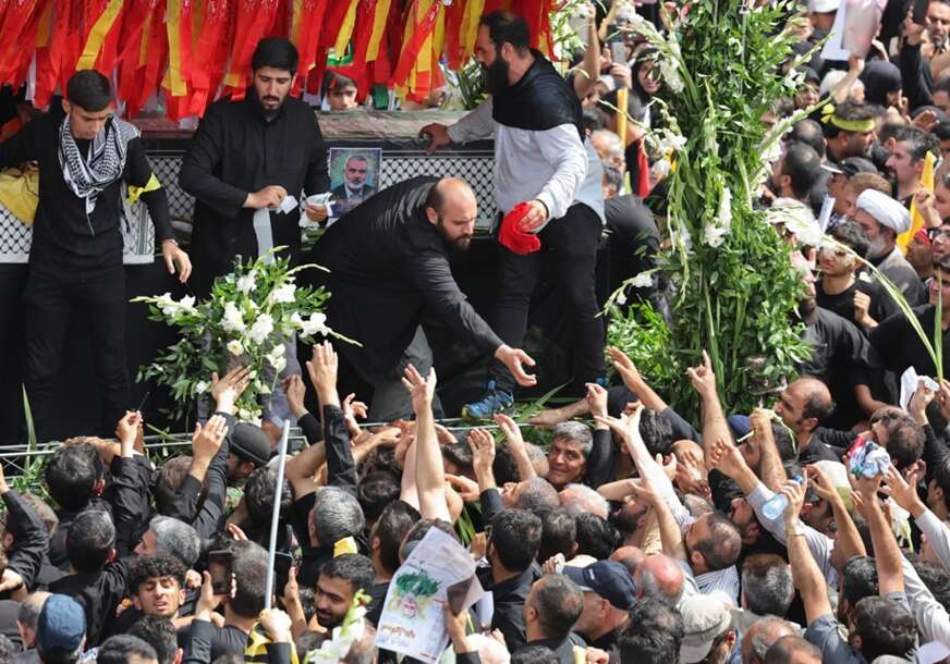 sahrana ubijenog šefa hamasa ismaila hanijeha 