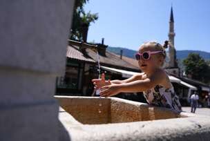 vrućine na ulicama sarajeva