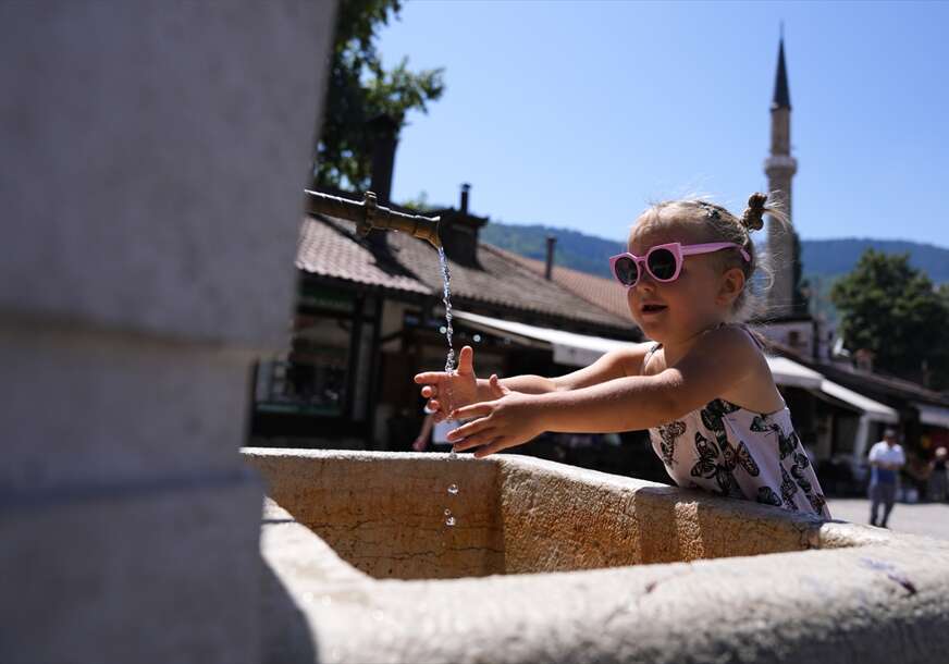 vrućine na ulicama sarajeva