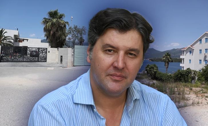 Vila Dejana Bodiroge u Tivtu srušena