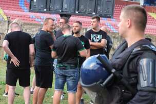 policija prati navijače Ferencvaroša