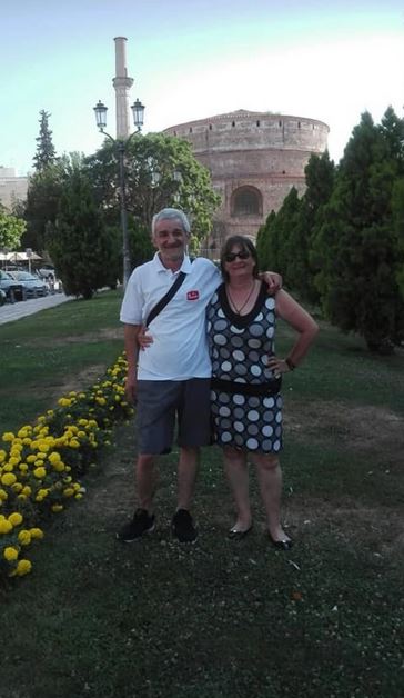 Gordana i Željko Gavrić srećni u Grčkoj