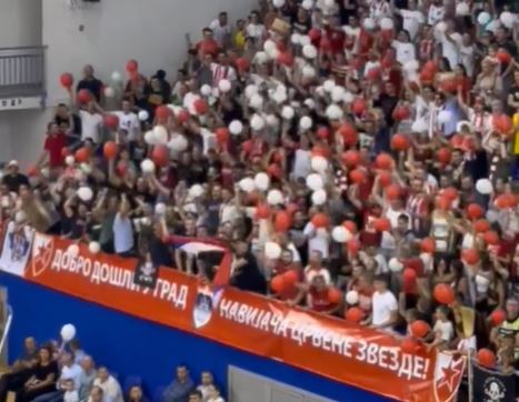 KK Crvena zvezda navijači