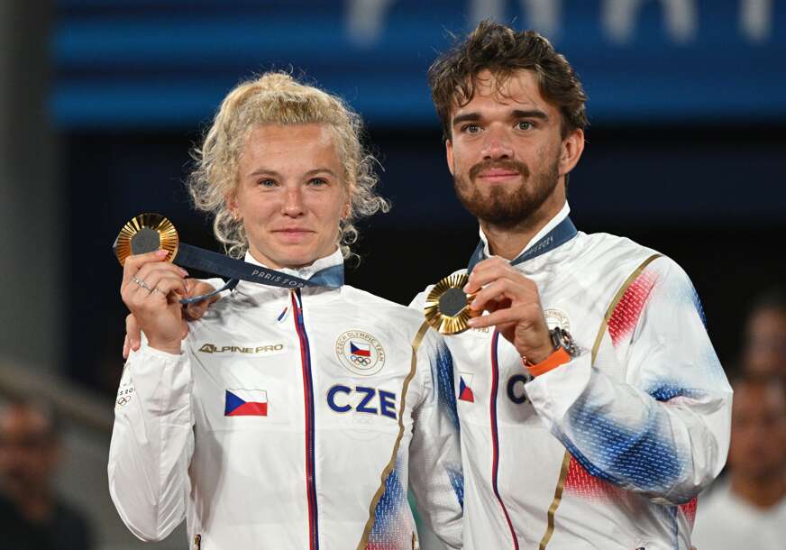 Katerina Siniakova i Tomas Mahak