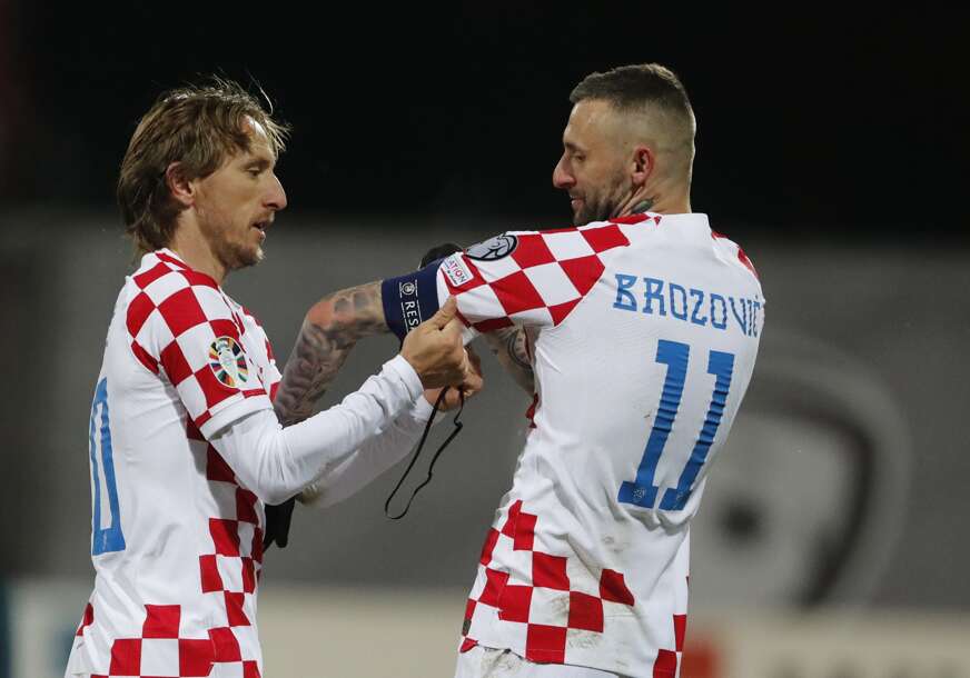 Brozović neće ući u klub "100": Vezni fudbaler se oprostio od dresa reprezentacije Hrvatske