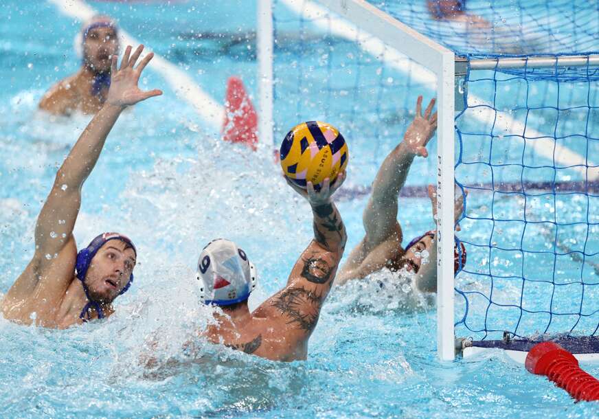 vaterpolo finale Olimpijskih igara Srbija - Hrvatska