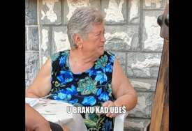 "Gdje baba da ti nađe" Baka Ljubica oduševila internet, išla ulicom i tražila djevojku za unuka Marka, pa pokupila sve simpatije