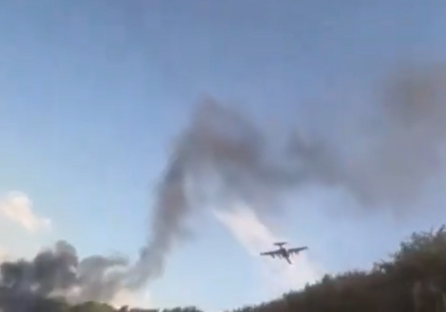 (VIDEO) Putinov avion u PLAMENU: Ukrajinci napali Rusiju 1.250 kilometara od LINIJE FRONTA