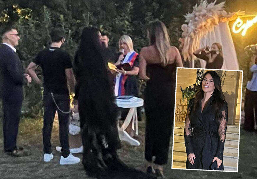 (VIDEO, FOTO) U CRNOM OD GLAVE DO PETE Kaja Ostojić se udala 4. put, unutrašnjost hotela odiše luksuzom