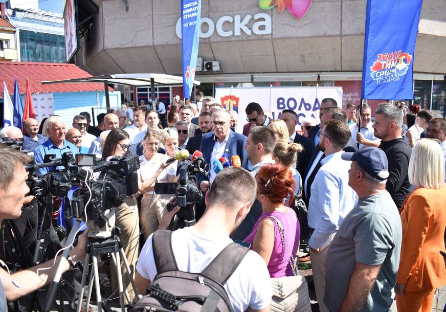 (FOTO) "Pokazali smo snagu, odbranićemo naših 15 lokalnih zajednica" SDS krenuo u kampanju pod sloganom "VOLJA NARODA"