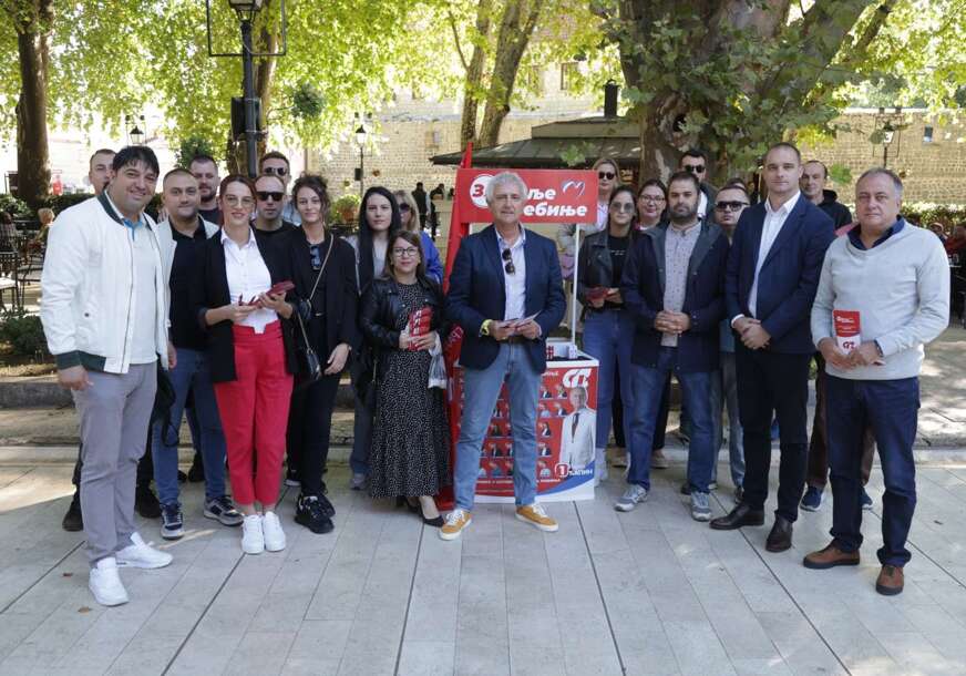 Sigurni u odličan rezultat: Socijalisti pozvali Trebinjce na CENTRALNU TRIBINU u Kulturnom centru