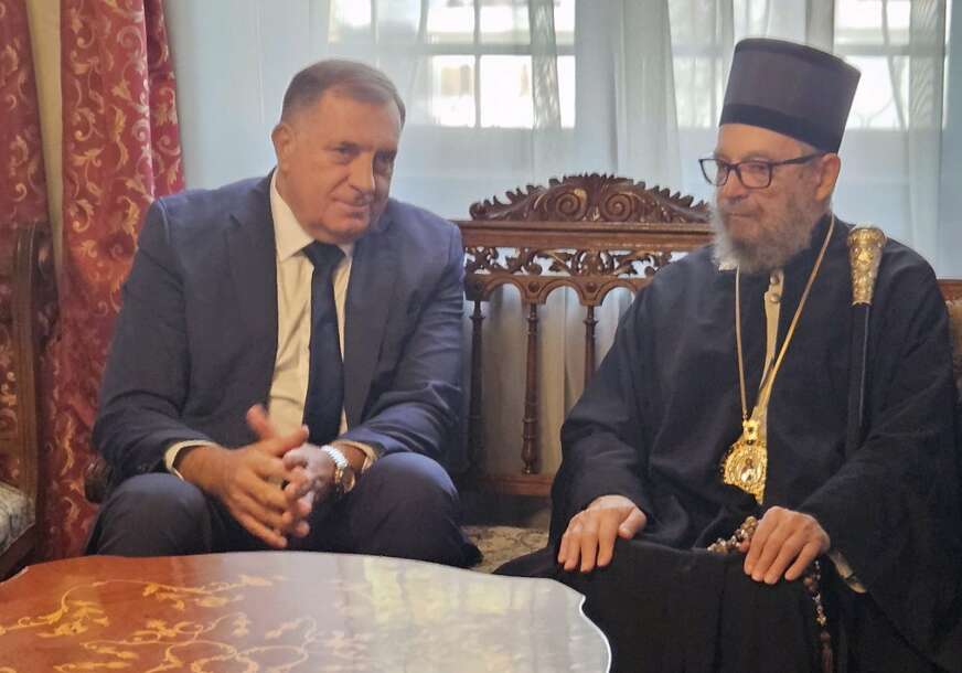 Oglasio se Vladika Lukijan "Posjeta predsjednika Republike Srpske VELIKA ČAST"